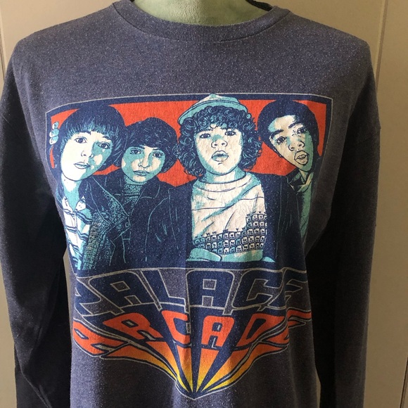 Stranger things palace arcade long sleeve shirt - Picture 2 of 3